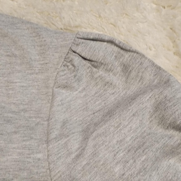 Mango MNG Touché Size Large (Runs Small) Gray Women’s Sweatshirt NWOT*** - Picture 3 of 7